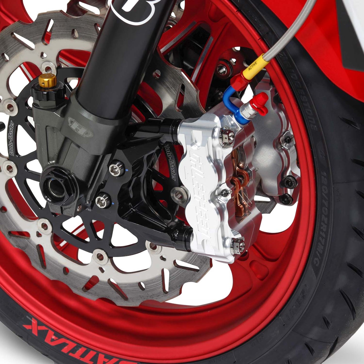 Billet Radial 4 Piston Front Caliper 108mm