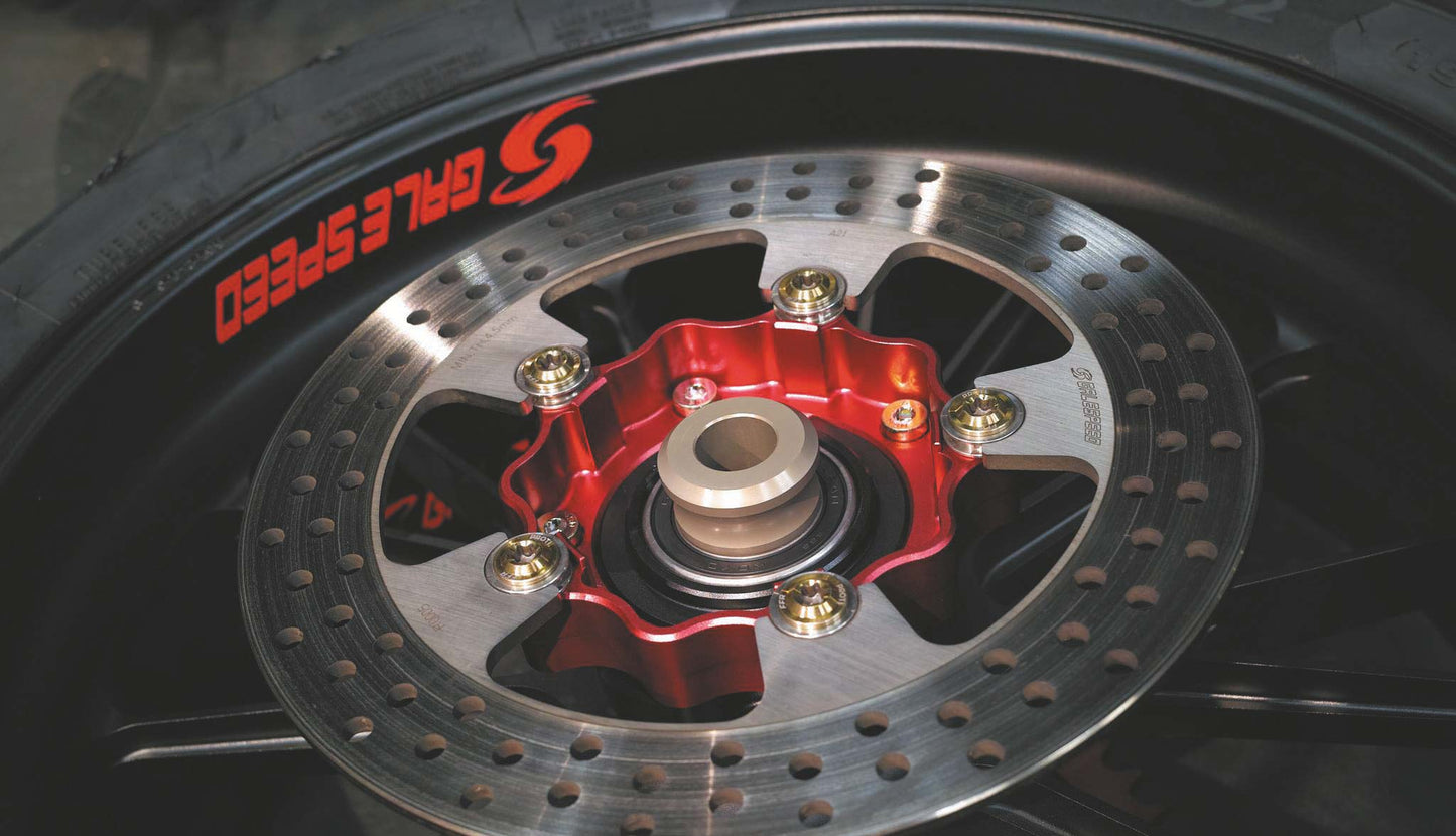 Floating rear rotor Suzuki