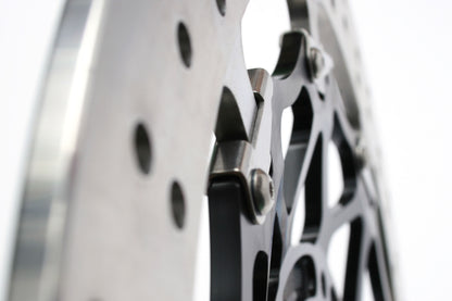 Floating "cross lock" front rotor - Suzuki