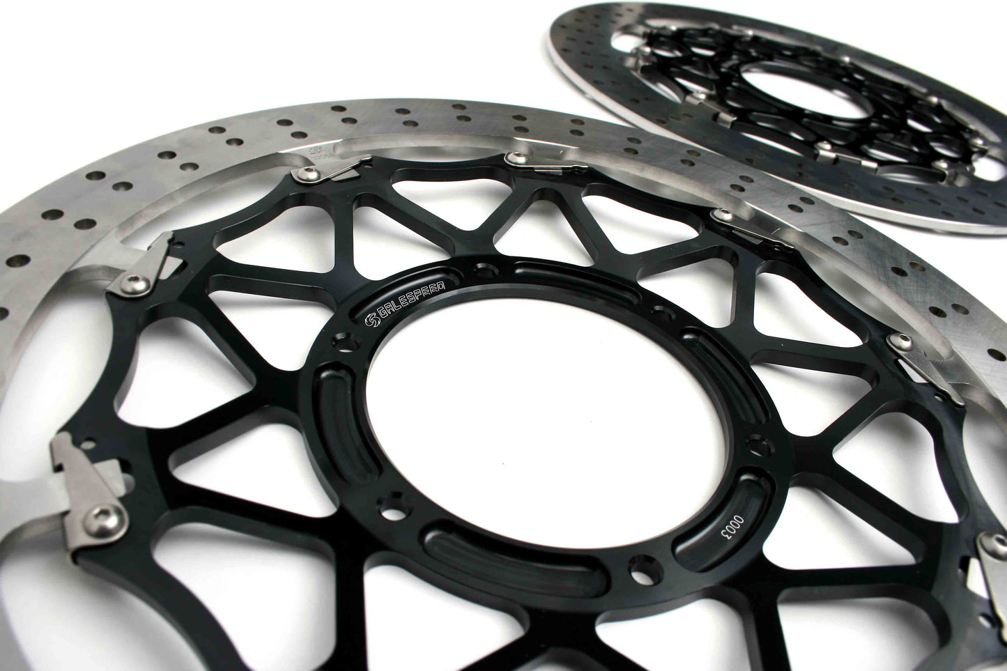 Floating "cross lock" front rotor - Suzuki