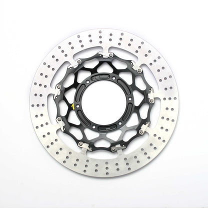 Floating "cross lock" front rotor - Suzuki