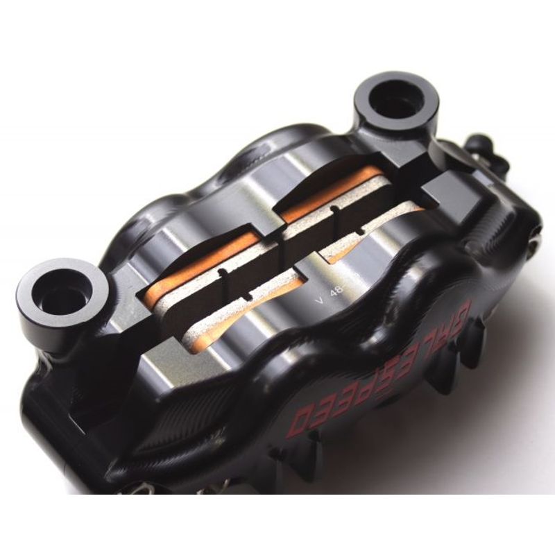 'Elaborate' Radial 4 Piston Front Caliper 108mm