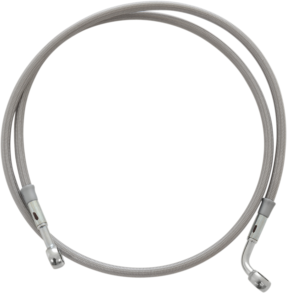 Brake line for thumb brake