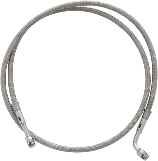 Brake line for thumb brake